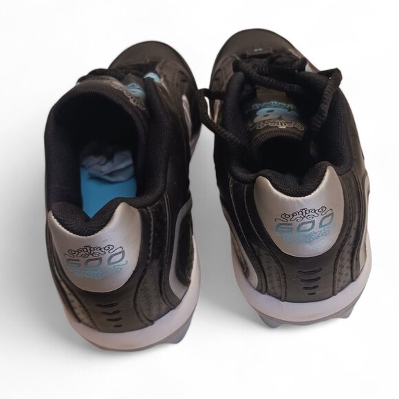 New Balance Womens Silver and Black Field Sport Cleats WF600LK Size 6.5 B - Picture 4 of 12